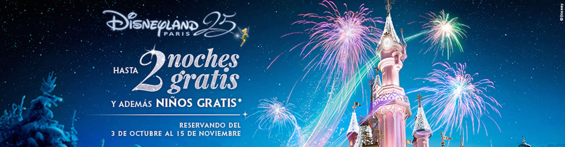HASTA 2 NOCHES GRATIS EN DISNEYLAND!!!